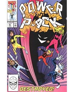 Power Pack (1984) #  61 (6.0-FN) Price tag on Cover