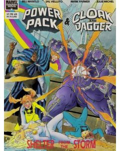 Power Pack and Cloak and Dagger Shelter from the Storm GN (1989) (6.0-FN)