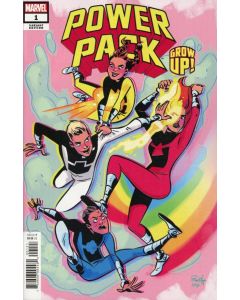 Power Pack Grow Up (2019) #   1 Cover B (8.0-VF) Wolverine Kitty Pryde