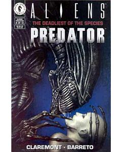 Aliens Predator The Deadliest of the Species (1993) #   8 (5.0-VGF) Water damage