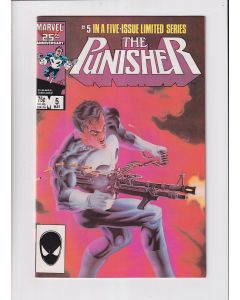 Punisher (1986) #   5 (7.5-VF-) (1862038) FINAL ISSUE