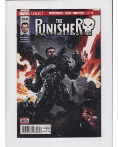Punisher (2018) # 218 (8.0-VF) (2150851) 1st War Machine Armor
