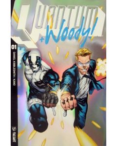 Quantum and Woody! (2017) #   1 Cover C 1:20 Silverfoil (9.2-NM)