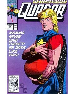Quasar (1989) #  29 (4.0-VG) Price tag on cover