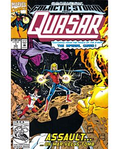 Quasar (1989) #  32 Newsstand (6.0-FN) 1st Korath the Pursuer