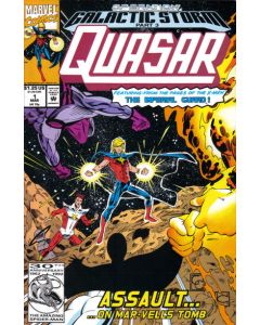 Quasar (1989) #  32 Newsstand (6.0-FN) Operation Galactic Storm, 1st Korath the Pursuer