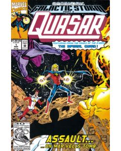 Quasar (1989) #  32 Newsstand (6.0-FN) 1st Korath the Pursuer