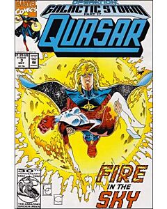 Quasar (1989) #  34 Newsstand (5.0-VGF) Binary (Carol Danvers)