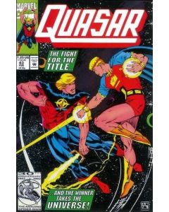 Quasar (1989) #  43 (5.0-VGF) vs. Blue Marvel, Water damage