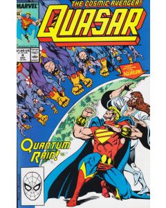 Quasar (1989) #   4 (9.0-VFNM) The Aquarian