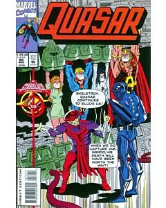 Quasar (1989) #  56 (6.0-FN) Starblast Crossover