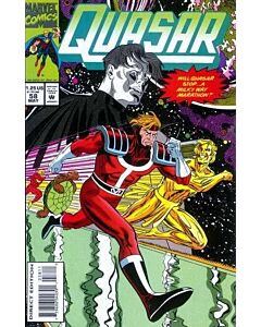 Quasar (1989) #  58 Price tag on Cover (6.0-FN) Starblast Epilogue