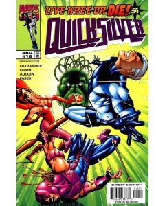 Quicksilver (1997) #  10 (8.0-VF) Scarlet Witch, Hawkeye, Warbird