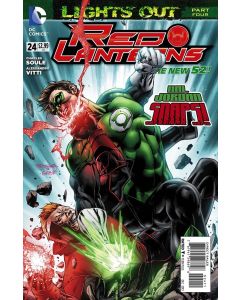 Red Lanterns (2011) #  24 (8.0-VF) Hal Jordan vs. Guy Gardner