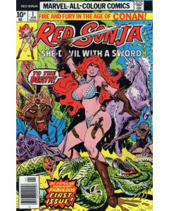 Red Sonja (1977) #   1 UK Price (6.0-FN)