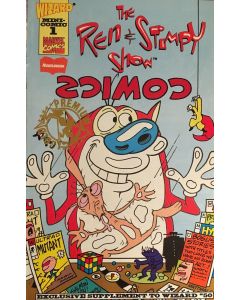 Ren and Stimpy Show Wizard Mini-Comic (1995) #   1 Cover B (6.0-FN) Gold Foil Stamp