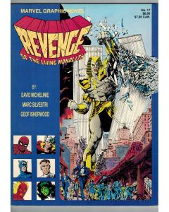 Revenge of the Living Monolith GN (1985) 1st Print (7.0-FVF) (1829109) Marvel Graphic Novel