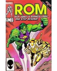 Rom (1979) #  72 (6.0-FN) Pen mark on back cover