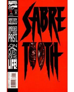 Sabretooth (1993) #   1 (7.0-FVF) Die-Cut cover