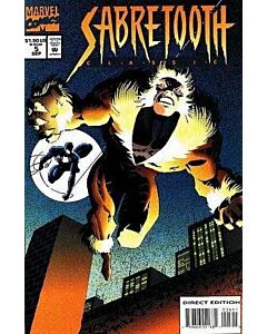 Sabretooth Classic (1994) #   5 Pricetag on cover (6.0-FN)
