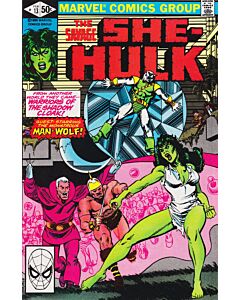 Savage She-Hulk (1980) #  13 (8.0-VF) Man-Wolf