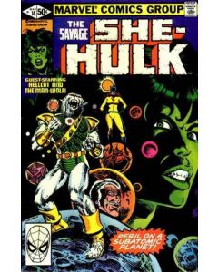 Savage She-Hulk (1980) #  14 (7.0-FVF) Hellcat, Man-Wolf