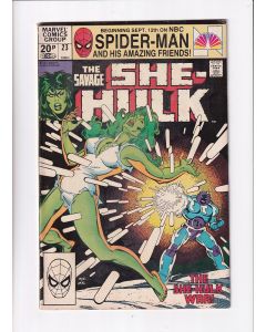 Savage She-Hulk (1980) #  23 UK Price (3.0-GVG)