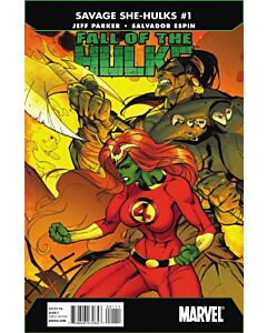 Savage She-Hulks Fall of the Hulks (2011) #   1-3 (9.0-VFNM) Complete Set J. SCOTT CAMPBELL