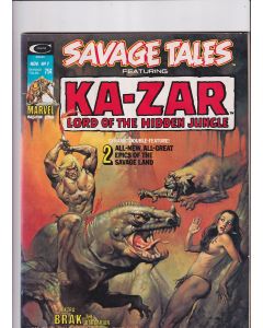 Savage Tales (1971) #   7 (5.0-VGF) Pricetag on Cover MAGAZINE