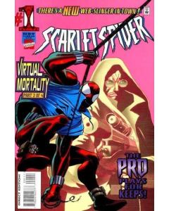 Scarlet Spider (1995) #   1 (5.0-VGF) Discolration around edges