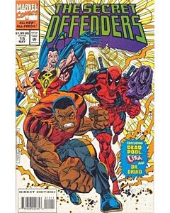Secret Defenders (1993) #  15 With cards (6.0-FN) Deadpool
