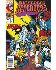 Secret Defenders (1993) #   3 Newsstand (7.0-FVF)
