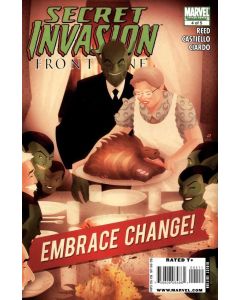 Secret Invasion Front Line (2008) #   4 (8.0-VF) Norman Rockwell Homage