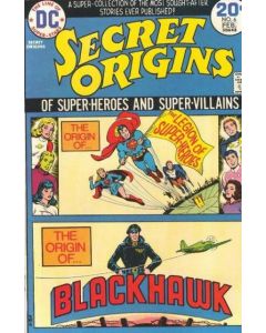 Secret Origins (1973) #   6 (5.0-VGF) Legion of Super-Heroes Blackhawk