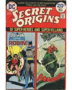 Secret Origins (1973) #   7 (6.5-FN+) Robin, Aquaman