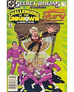 Secret Origins (1986) #  12 (7.0-FVF) Challengers of the Unknown, Golden Age Fury