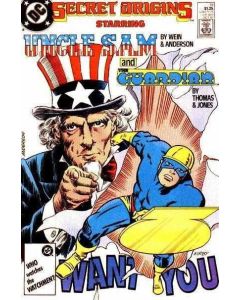 Secret Origins (1986) #  19 (7.0-FVF) Uncle Sam, Guardian