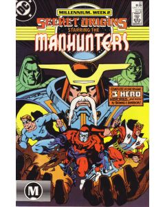Secret Origins (1986) #  22 (8.0-VF) Manhunters