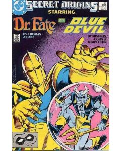 Secret Origins (1986) #  24 (8.0-VF) Dr. Fate, Blue Devil