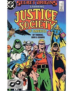 Secret Origins (1986) #  31 (8.0-VF) Justice Society
