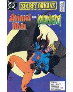 Secret Origins (1986) #  39 (8.0-VF) Animal Man, Man-Bat
