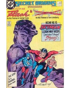 Secret Origins (1986) #   9 (8.0-VF) Flash, Skyman (Star-Spangled Kid)