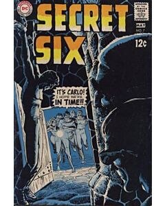 Secret Six (1968) #   7 (4.0-VG) Lower staple detached