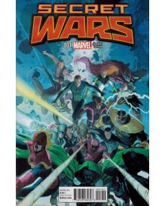 Secret Wars (2015) #   1 Cover C 1:25 (9.0-VFNM)
