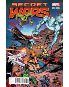 Secret Wars (2015) #   3 Cover F 1:25 (9.0-VFNM) Bob McLeod