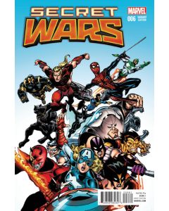Secret Wars (2015) #   6 Cover F 1:25 (9.0-VFNM)