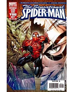 Sensational Spider-Man (2006) #  24 (8.0-VF) Black Cat Lizards