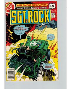 Sgt. Rock (1977) # 323 UK Price (6.0-FN)