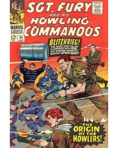 Sgt. Fury (1963) #  34 (3.0-GVG)