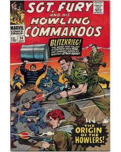 Sgt. Fury (1963) #  34 UK Price (6.0-FN)